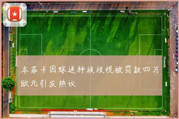 本菲卡因球迷种族歧视被罚款四万欧元引发热议